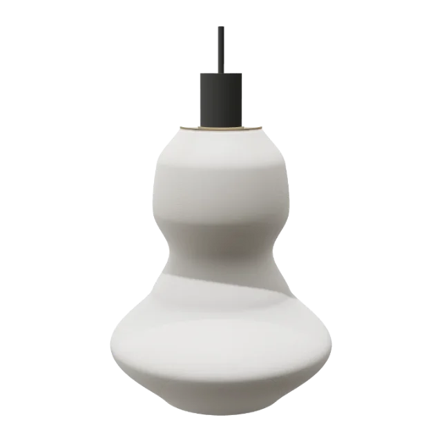 Gourd, a 3D printable pendant lamp
