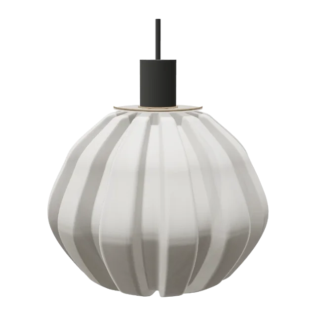Lotus, a 3D printable pendant lamp
