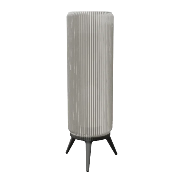 Tall Reeds, a 3D printable table lamp